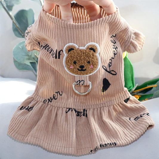 SWEET BABY BEAR DRESS
