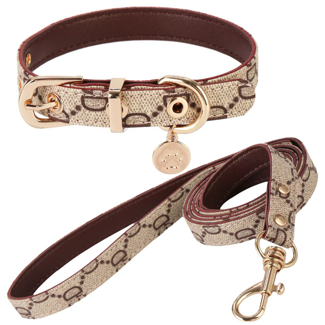 OLIVIA COLLAR & LEASH SET