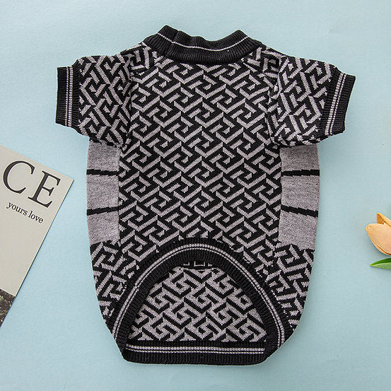 MEDUSA PULLOVER SCHWARZ