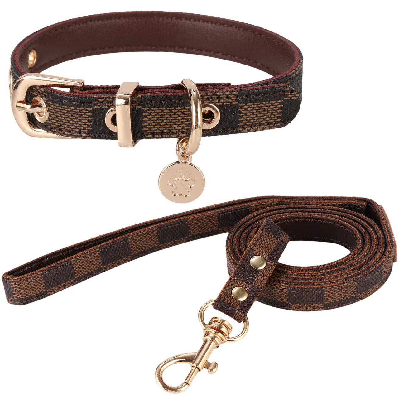 OLIVIA COLLAR & LEASH SET