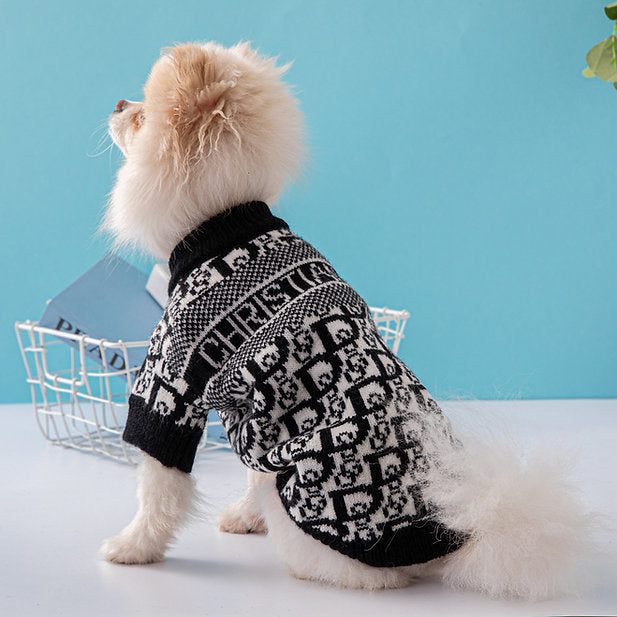 DOGIOR SCHWARZER PULLOVER