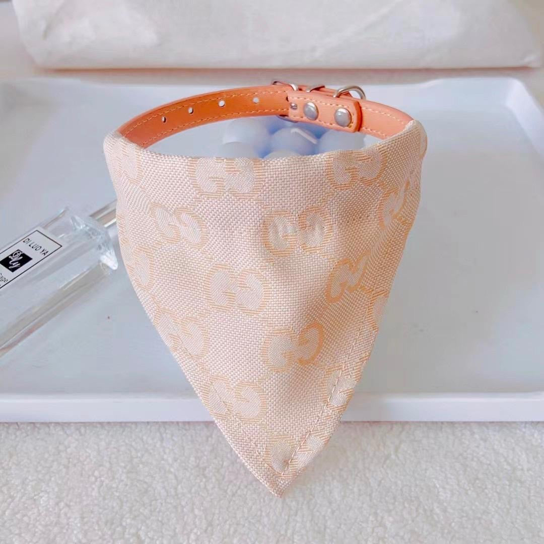 GINO Collar with Removable Bandana and Matching Leash