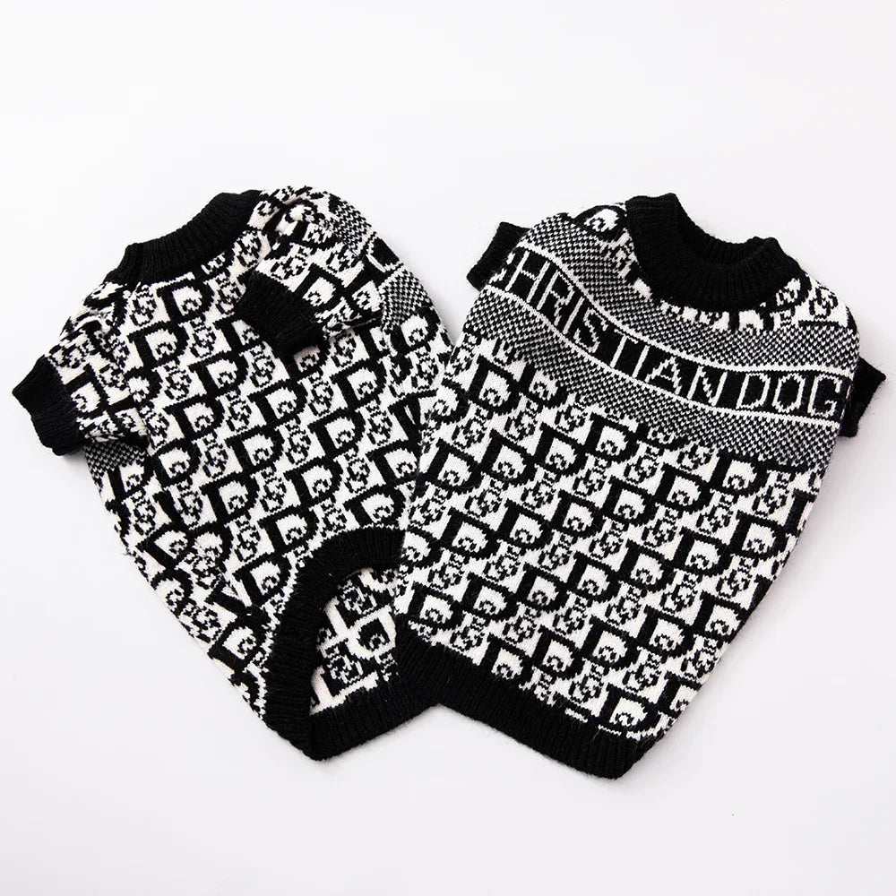 DOGIOR SCHWARZER PULLOVER