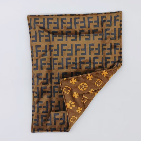 2 -SIDE FELLO Luxury Dog Flannel Mat
