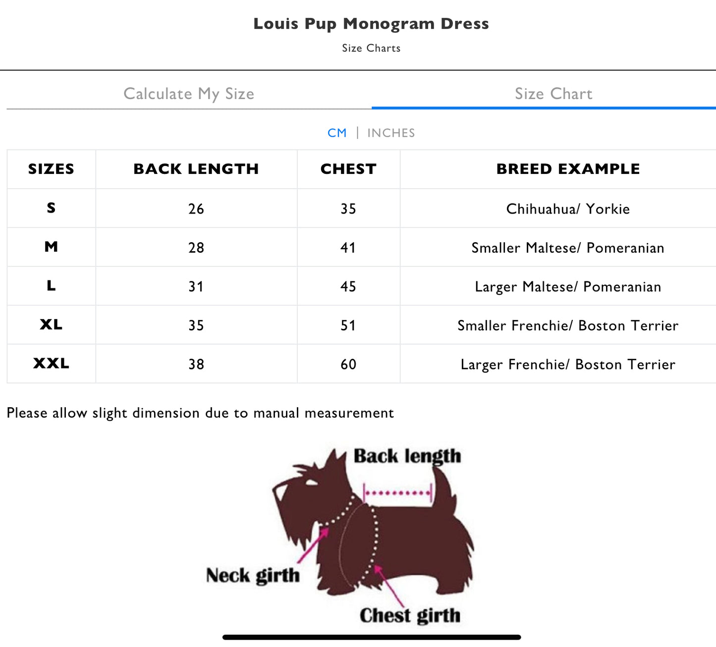 Louisa Pup Dress