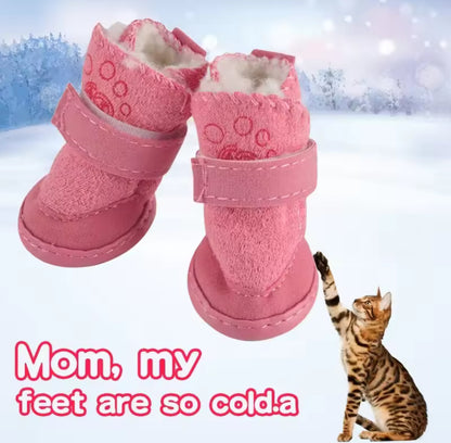 4 Boots Faux Fur Lined Winter