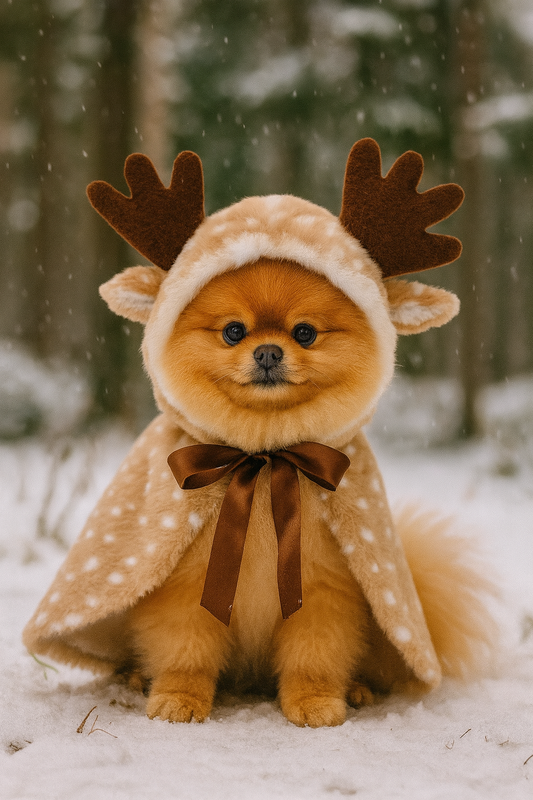 SWEETY REINDEER CAPE