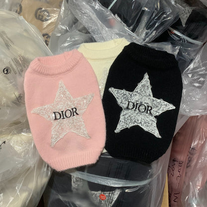 Ärmelloser Pullover mit Pawdior Star-Kristall