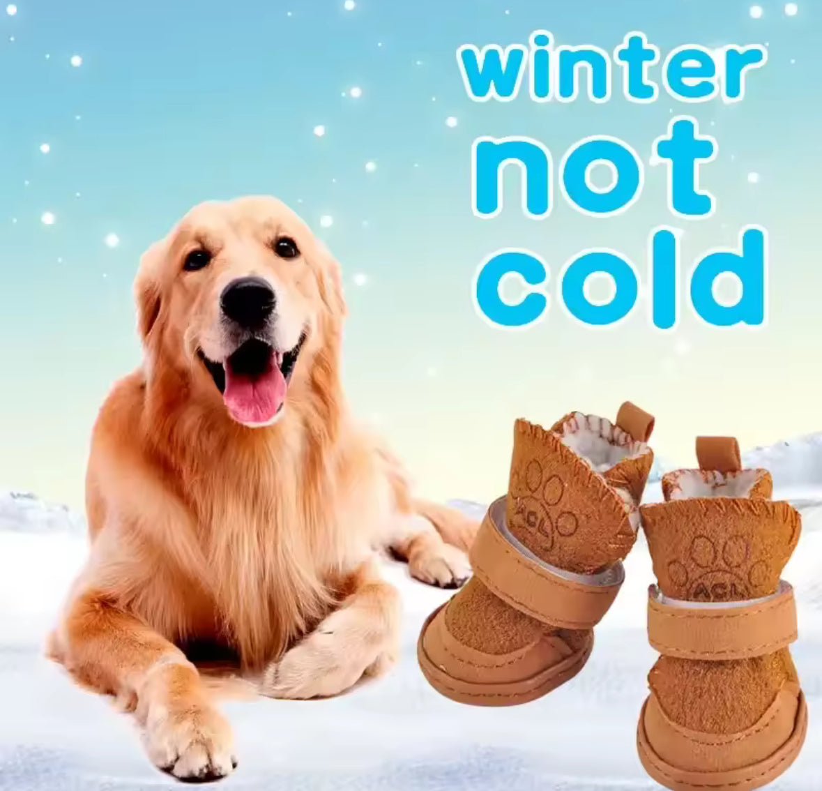 4 Boots Faux Fur Lined Winter