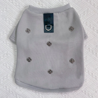 Chromy flory sweater