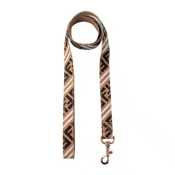 FURDI MONOGRAM GESCHIRR &amp; LEINE SET 
