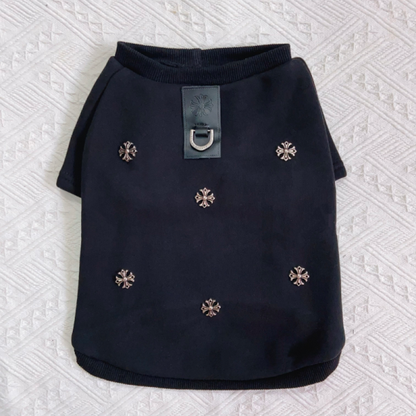 Chromy flory sweater