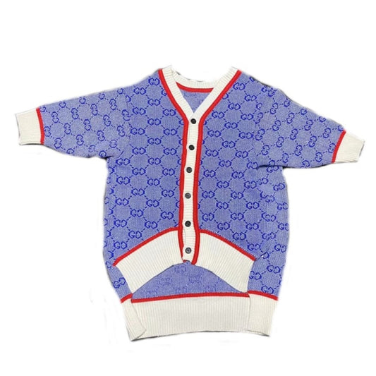 PAWCCI GG STAR CARDIGAN-PULLOVER FÜR GROSSE HUNDE