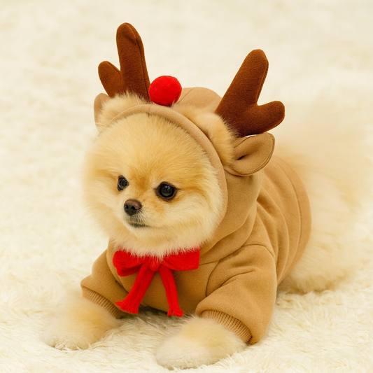 CUTY REINDEER SWEATER