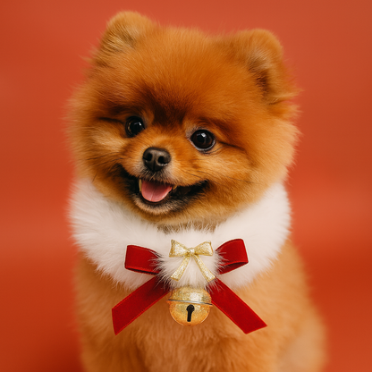 Christmas Fur Collar with Bell ✨🎅