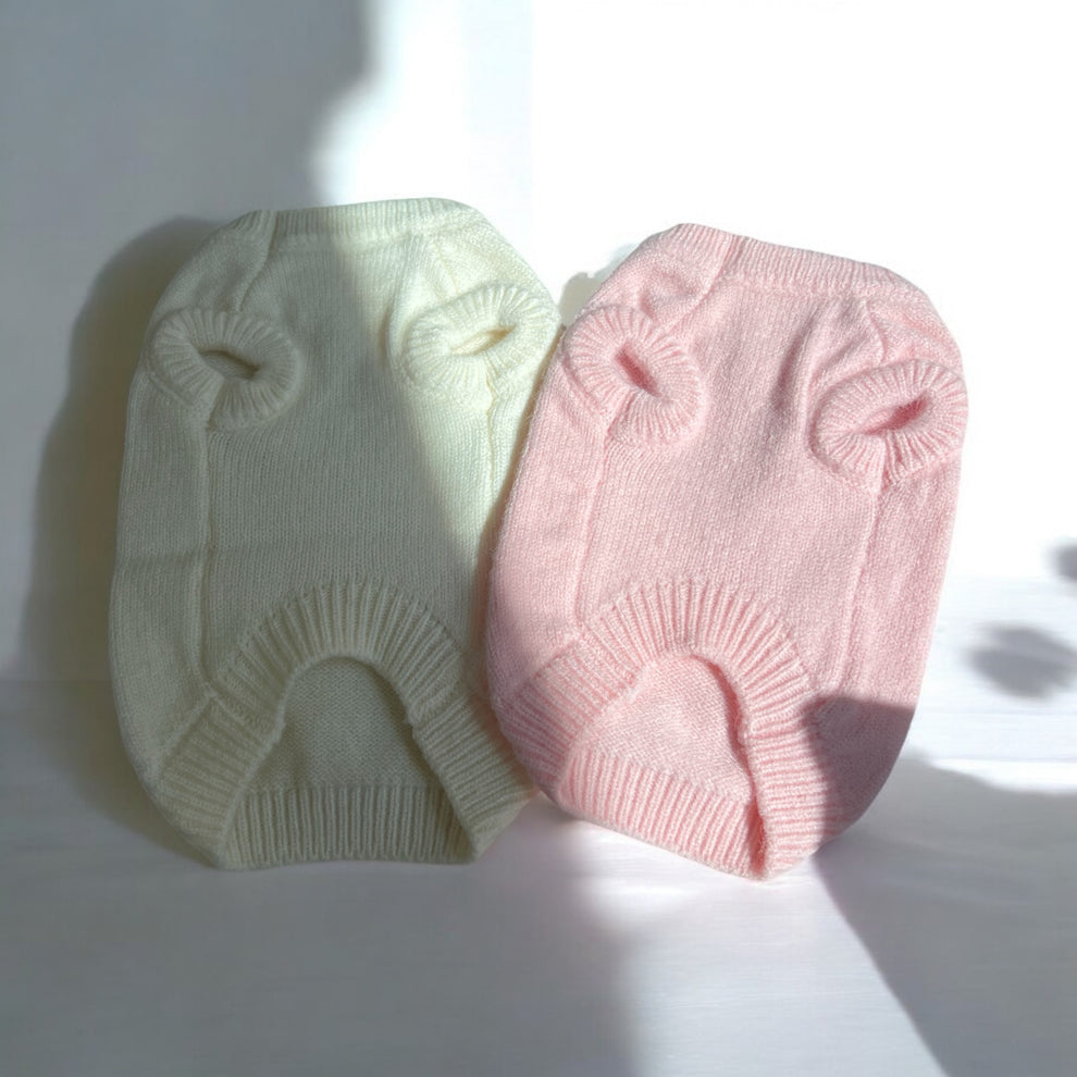 Ärmelloser Pullover mit Pawdior Star-Kristall