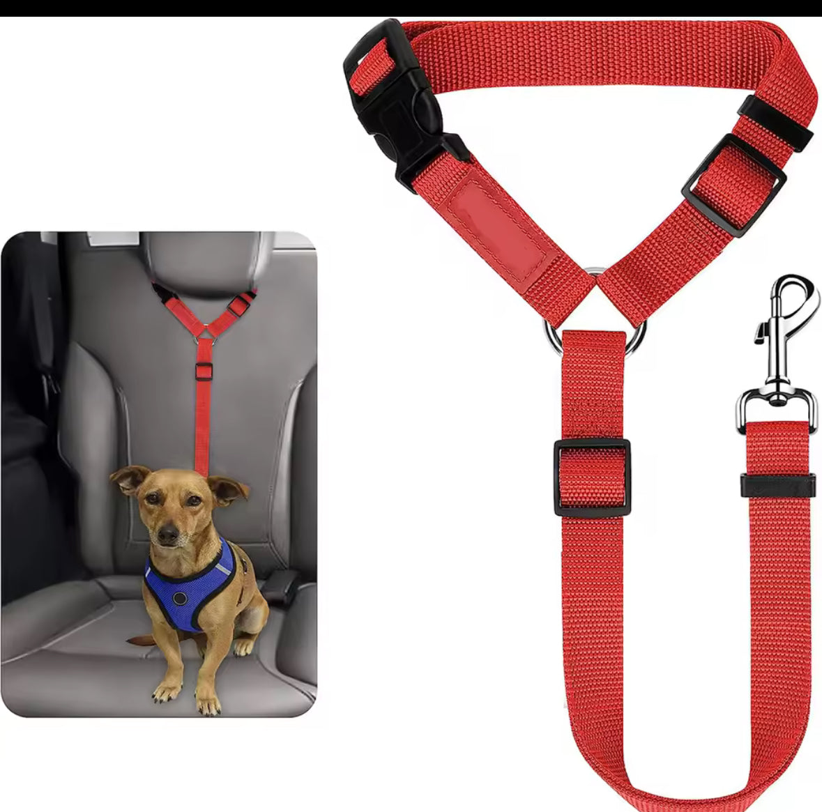 Dog Car Safety Seat Belt