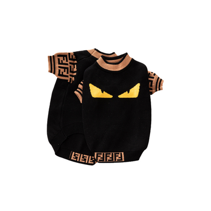 Watchful Eyes Pup Knit