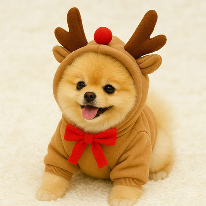 CUTY REINDEER SWEATER