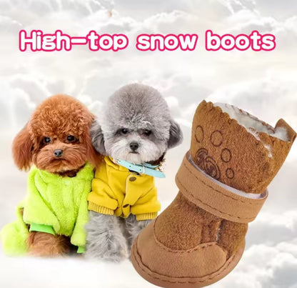 4 Boots Faux Fur Lined Winter