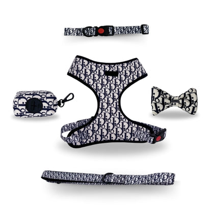 SUMA Walking Set (Halsband, Geschirr, Leine, Fliege, Tasche)