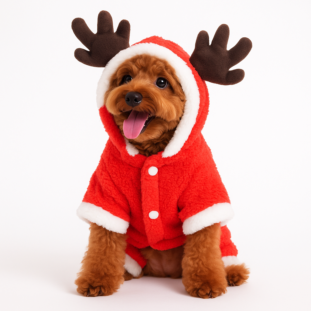 Cozy Reindeer Hooded Sweater