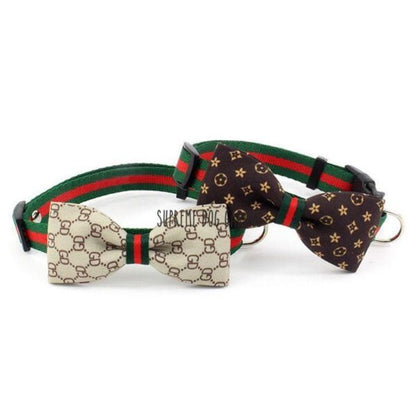 PAWCCI FLIEGEN-HALSBAND-LEINE-SET