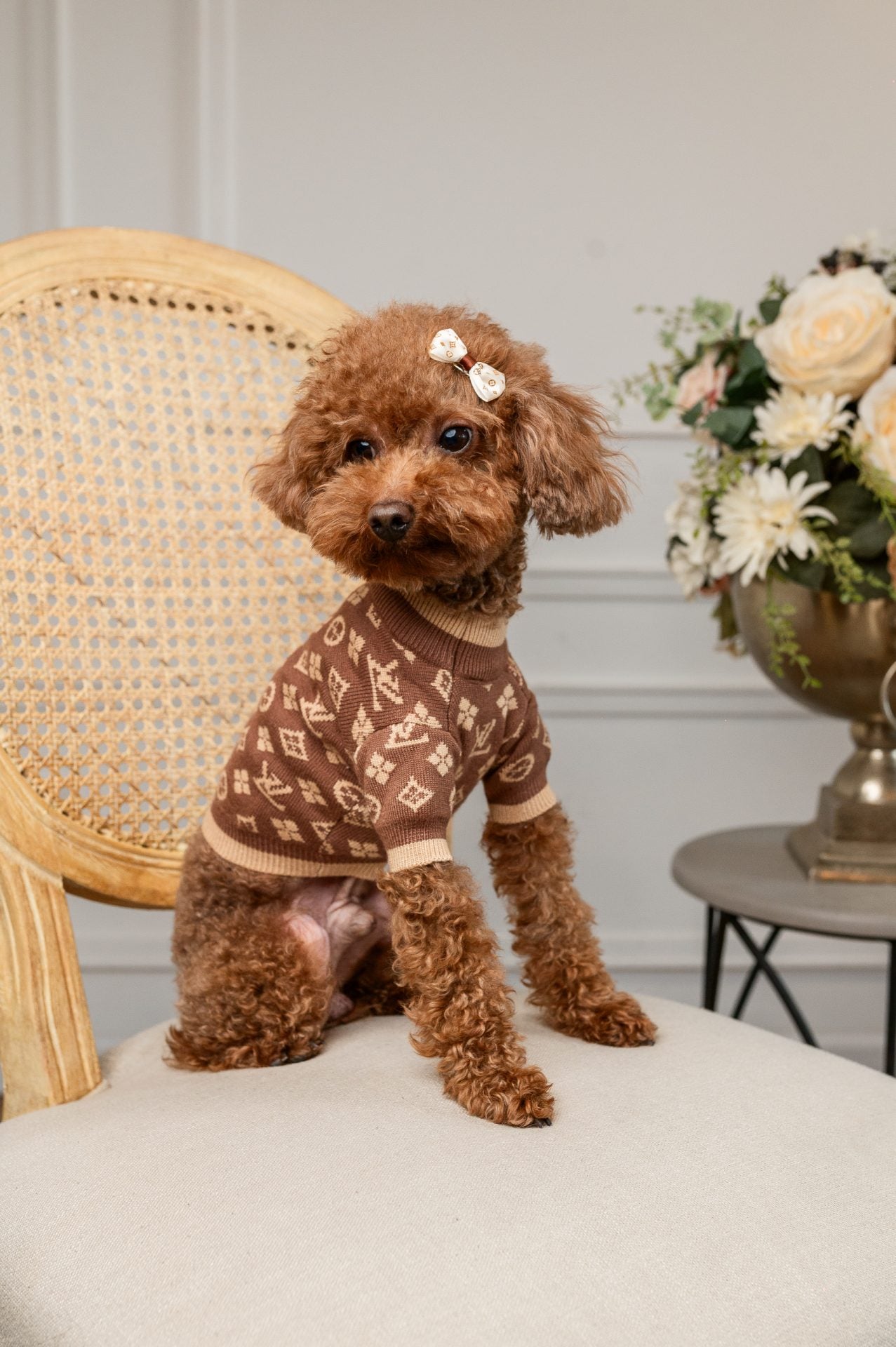 Der luxuriöse Strickpullover