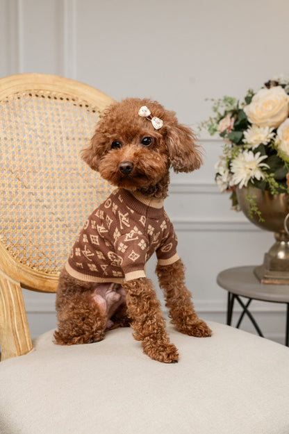 Der luxuriöse Strickpullover