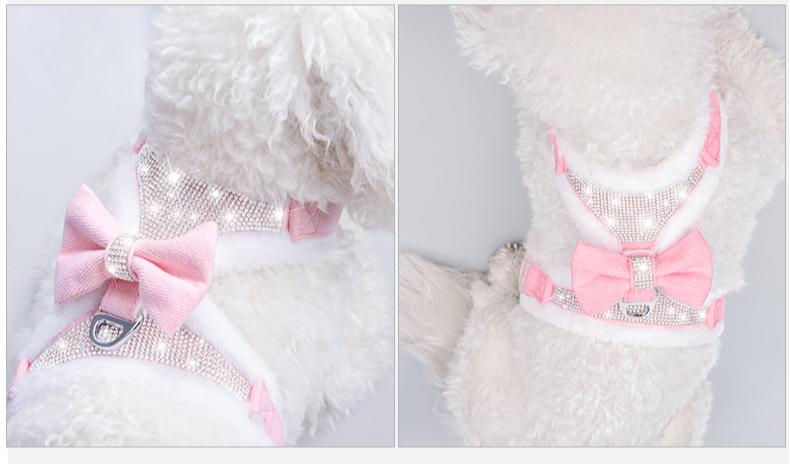 Glitter Glam Bow Harness