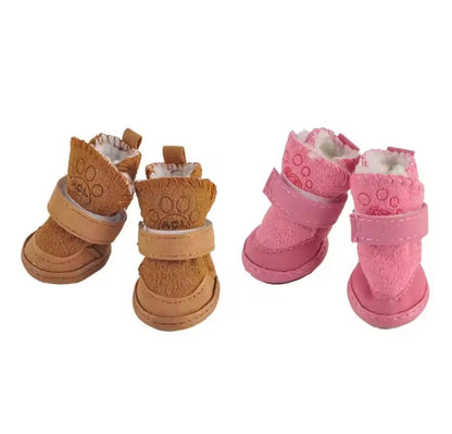 4 Boots Faux Fur Lined Winter