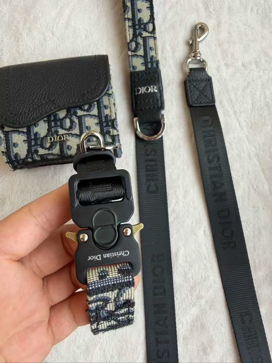 Cow leather 2-piece set