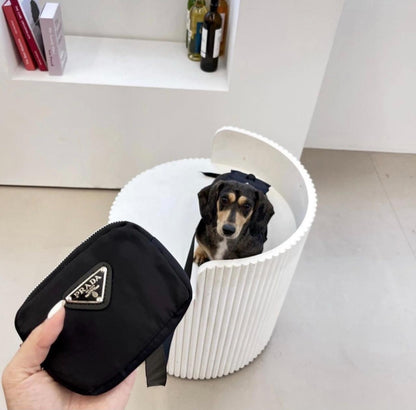 Bag (with little bag) with leash