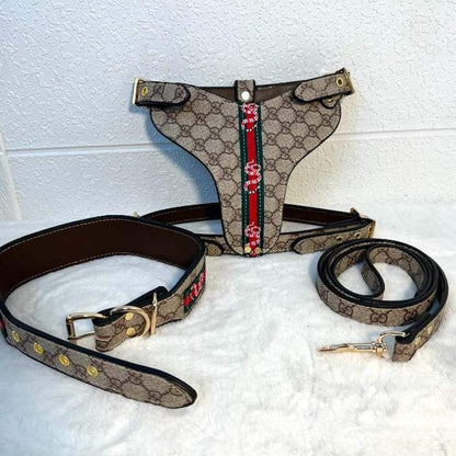 PAWCCI HERO CLASSIC GESCHIRR &amp; LEINE SET 