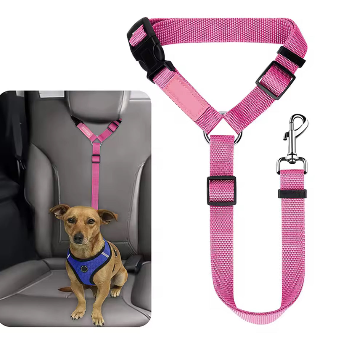 Dog Car Safety Seat Belt