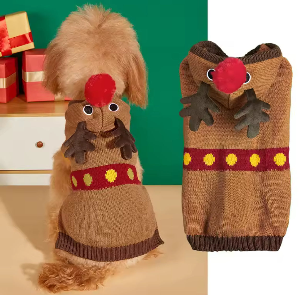 Reindeer sweater