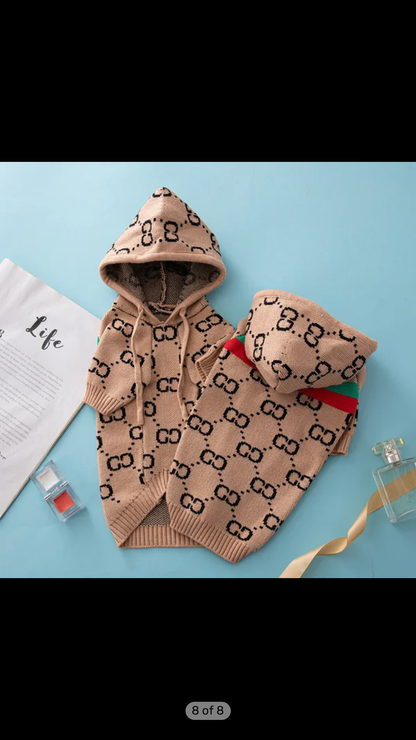 GEMINA LUXUS-KAPUZENPULLOVER