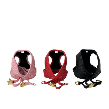 CC LUXURY STEP- HARNESS & LEASH