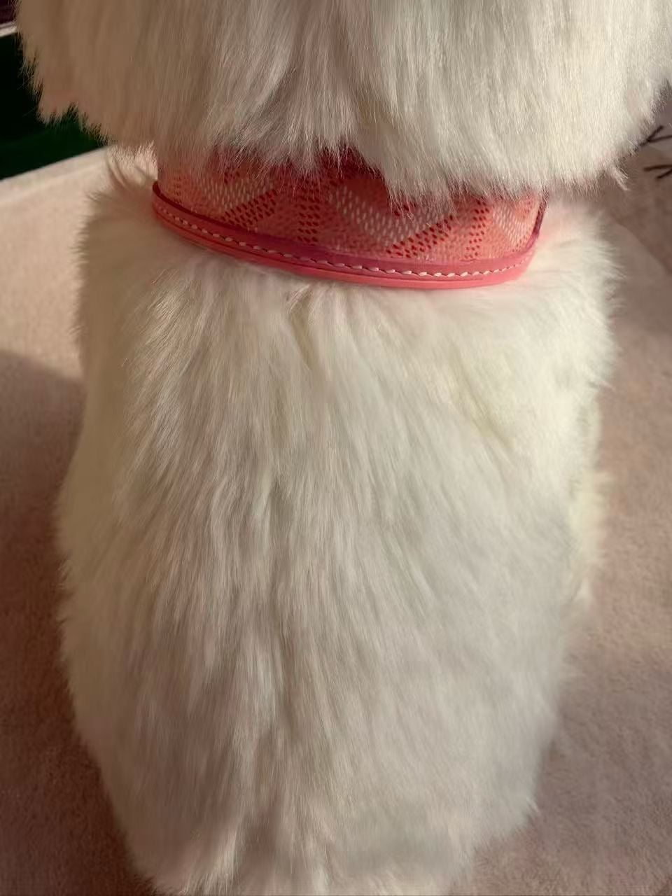 BURKINA PINK COLLAR & LEASH SET