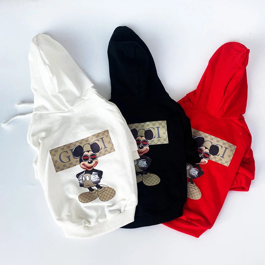 MOUSY KAPUZENPULLOVER