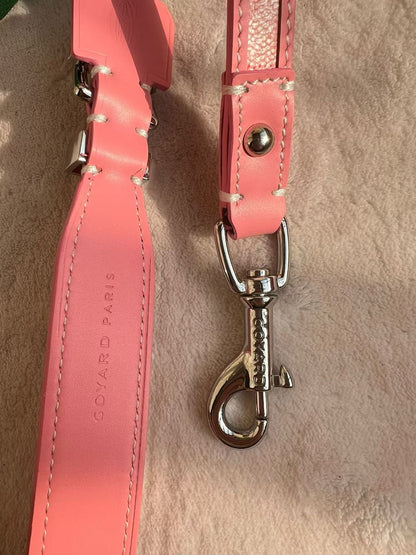 BURKINA PINK COLLAR & LEASH SET