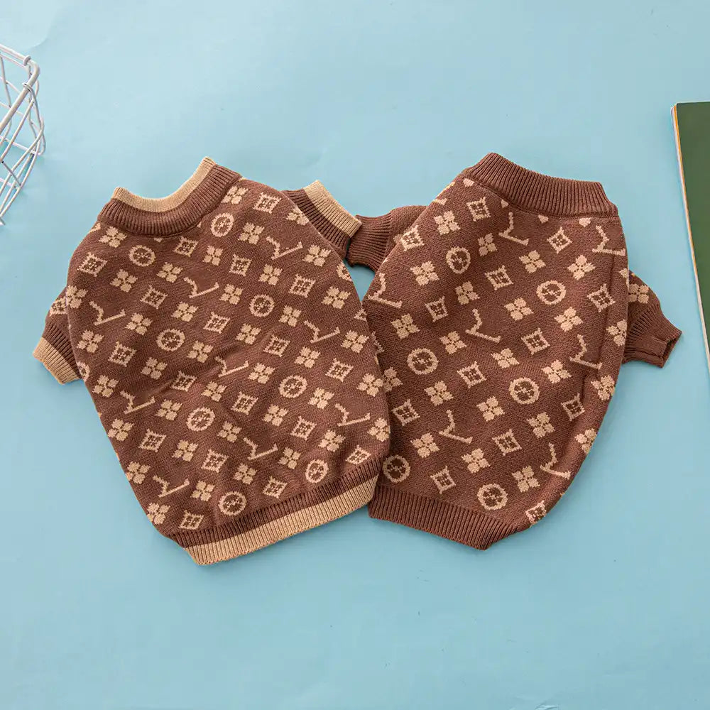 Der luxuriöse Strickpullover