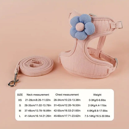 FLOWY GESCHIRR &amp; LEINE SET