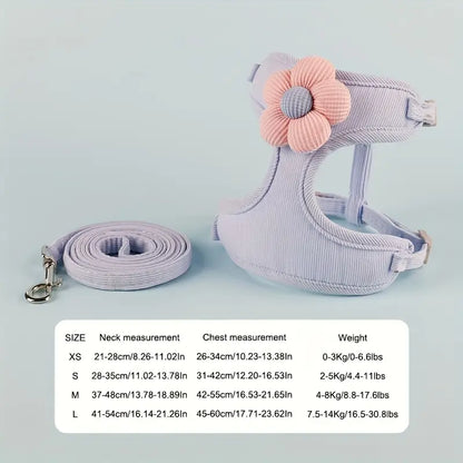 FLOWY GESCHIRR &amp; LEINE SET