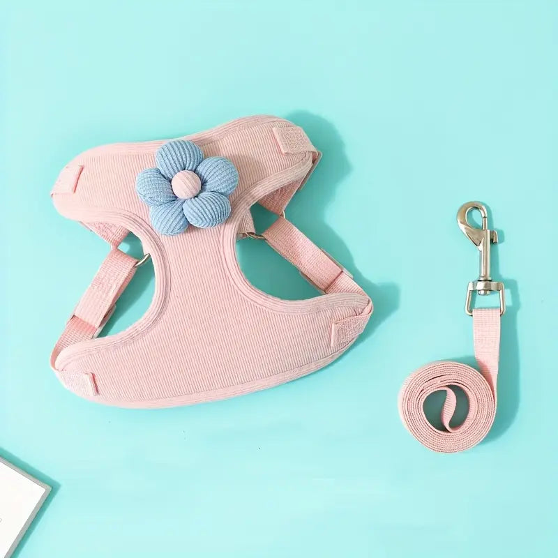 FLOWY GESCHIRR &amp; LEINE SET