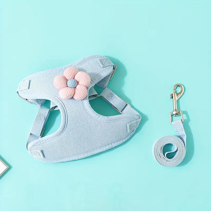 FLOWY GESCHIRR &amp; LEINE SET