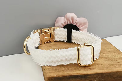 Süßes Halsband und Leine, 2-teiliges Set