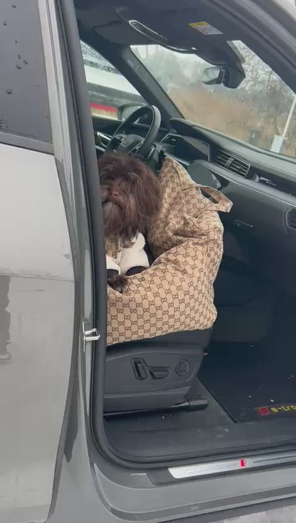 ZUCCINI DOG CAR SEAT FOR  DOGS